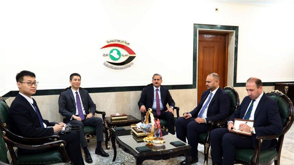العراق والصين يتفقان على متابعة إجراءات انضمام النزاهة لمبادرة بكين لطريق الحرير النظيف