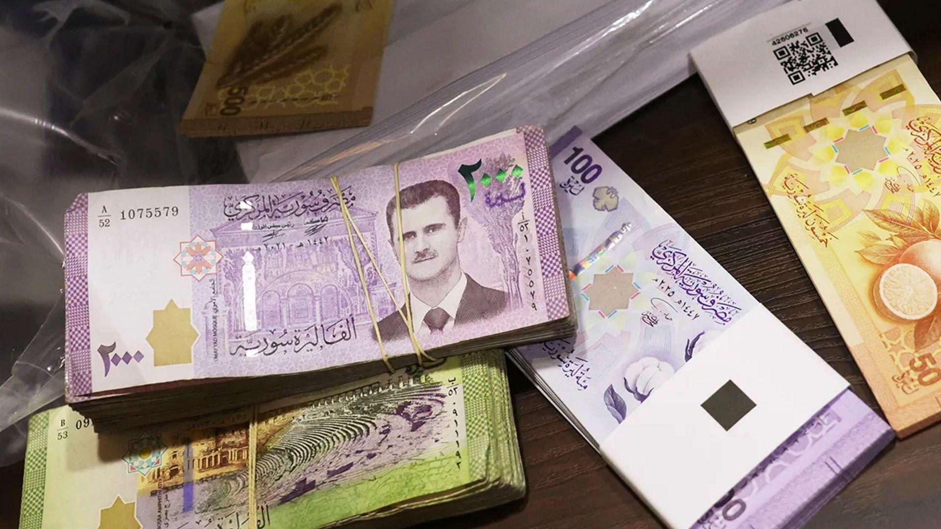 بانكی ناوەندیی سوریا: ماوەی گۆڕینەوەی دراوی كۆن بەدراوی نوێ تا 20ـی ئاب درێژكرایەوە