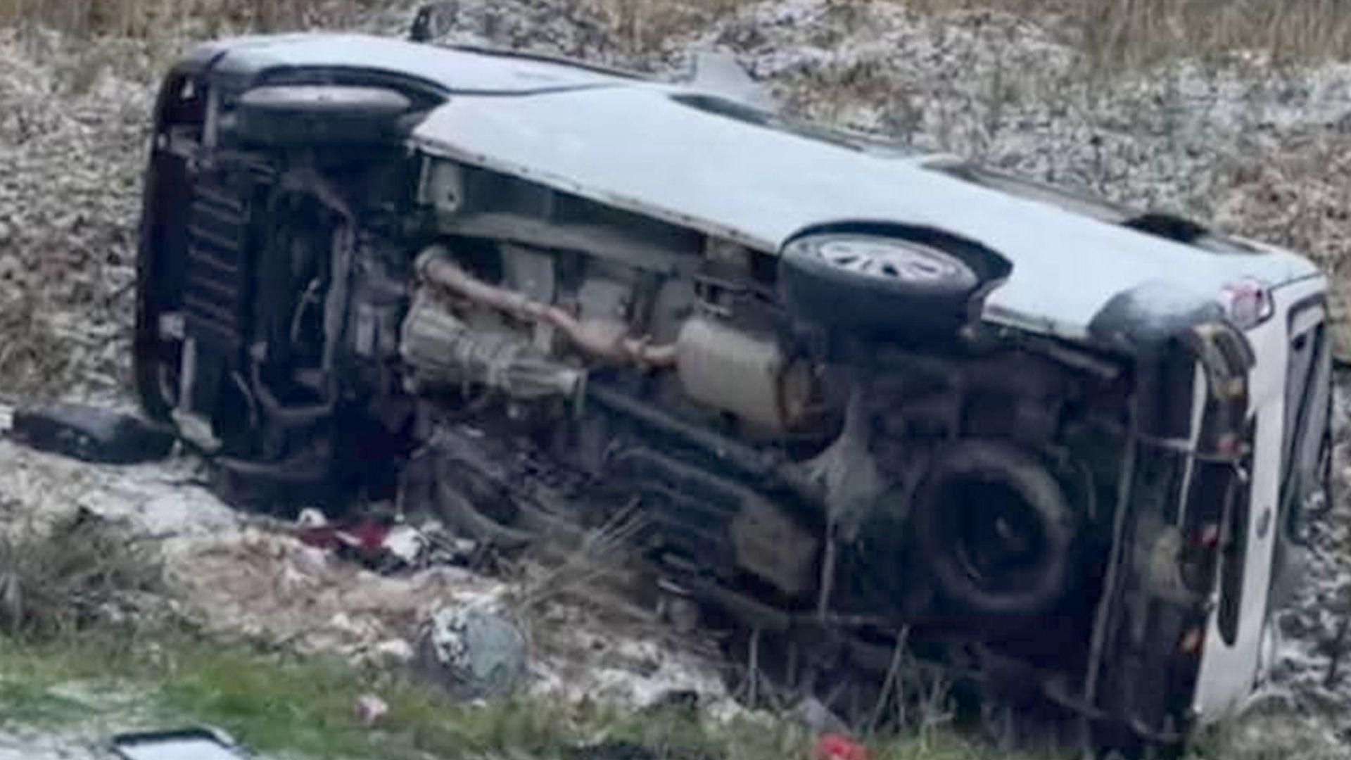 14 خوێندکاری زانکۆی زاخۆ بەهۆی روداوێکی هاتوچۆوە بریندار بوون