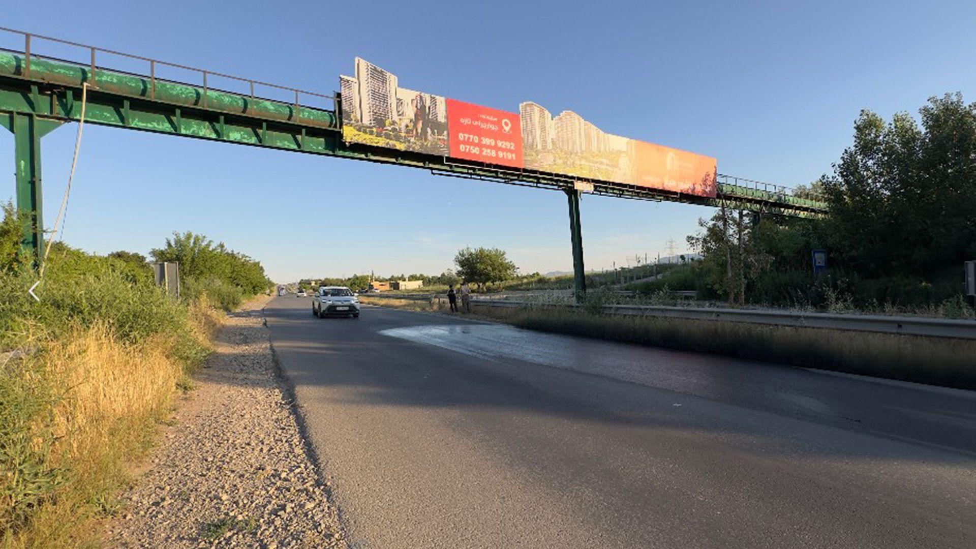 لە روداوێکی هاتوچۆدا لەسەر رێگای دوکان بۆ سلێمانی پێنج کەس برینداربوون